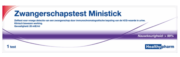 Healthy Zwangerschapstest Mini