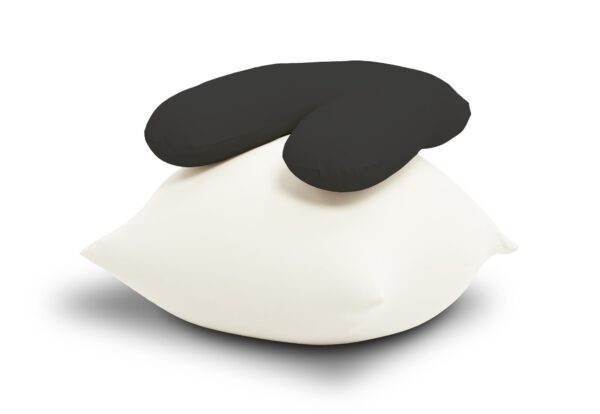 Terapy Uli armleuning zitzak - Zwart | 100cm x 80cm x 30cm