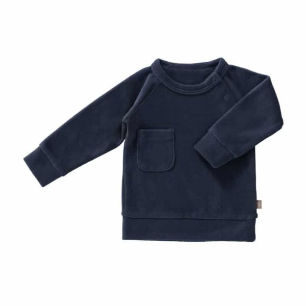 Fresk sweater velours Indigo