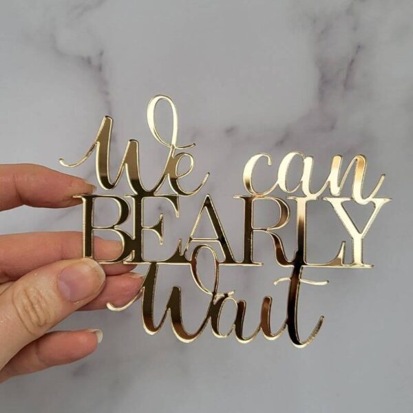 Taarttopper – We can bearly wait