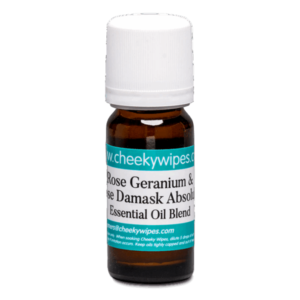 Cheeky Wipes Roos geranium & Roos essential olie