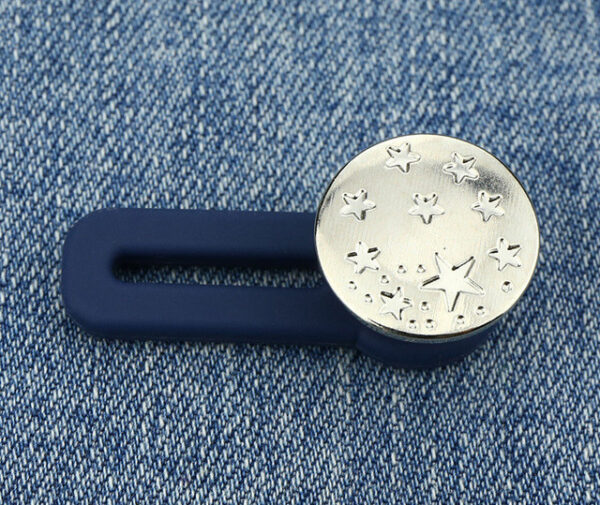 Op en Top Zwanger Broek Verlenger Zilver stars