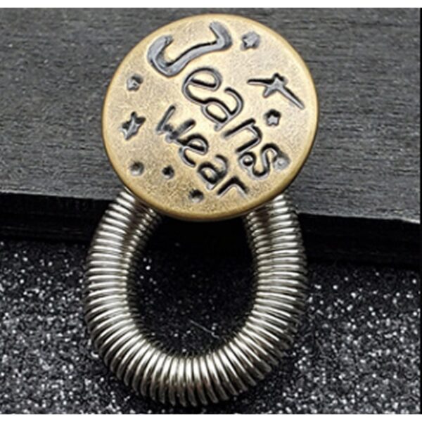 Op en Top Zwanger Broek Verlenger Veer Koperen knoop Jeans Wear