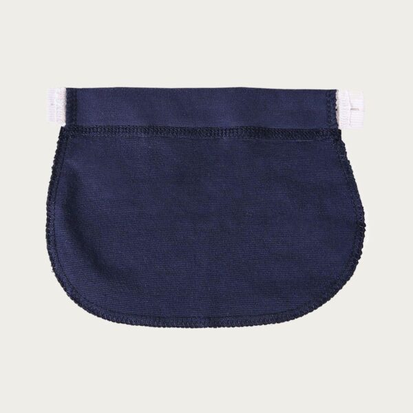 Op en Top Zwanger Broek Verlenger met blauwe stof