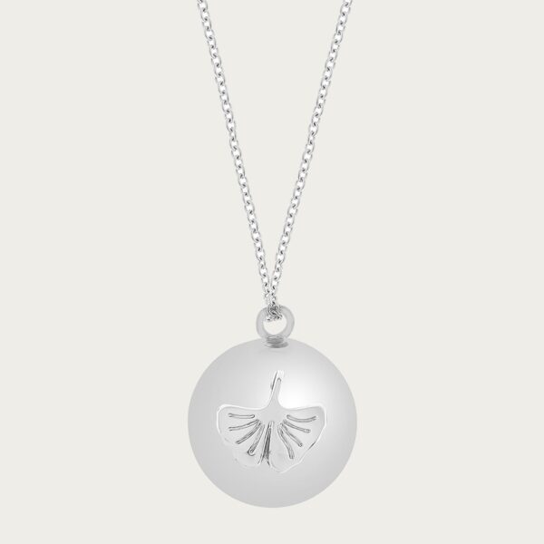 Proud MaMa Zwangerschapsketting Babybel Willow Genko Zilver