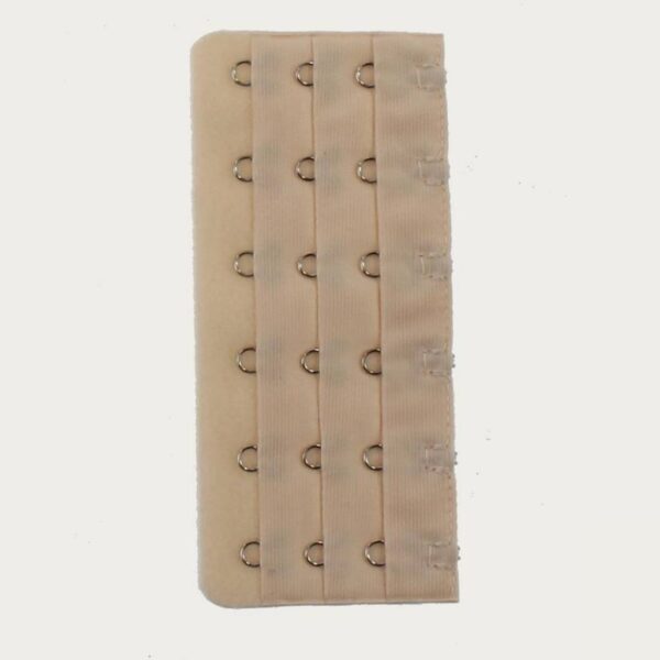 Op en Top Zwanger bh / Corset Verlenger 6 Haaks Huidskleur (per stuk)