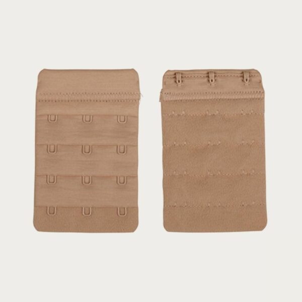 Op en Top Zwanger bh Verlengstuk 3 Haaks Beige (2 Pack)