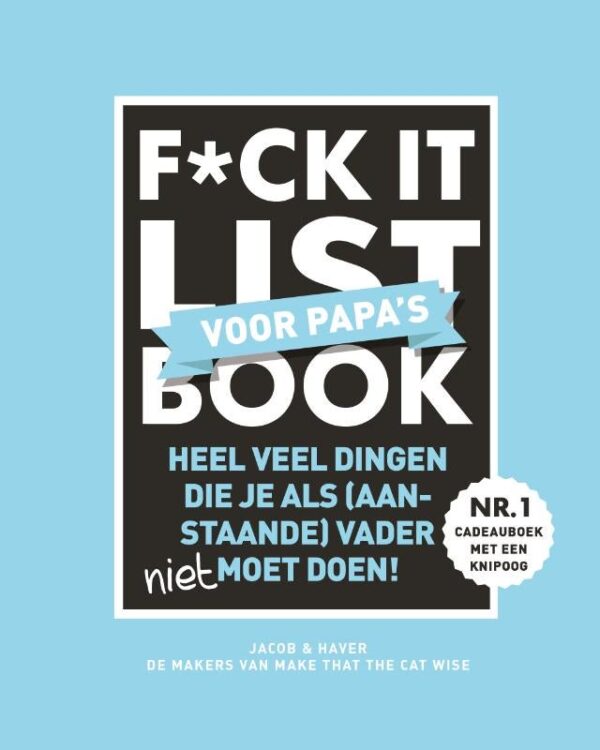 F*ck it list Book voor papa's (Hardback)