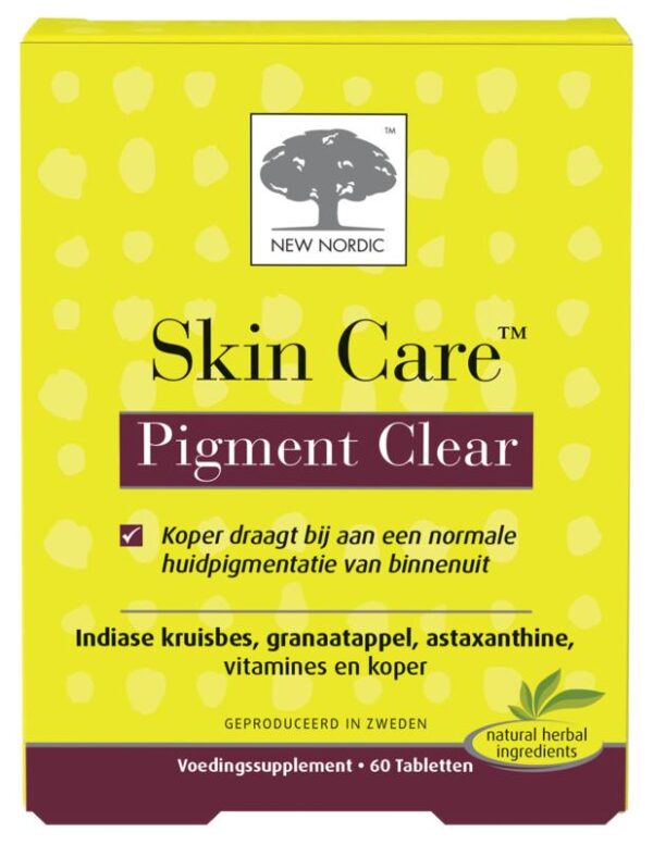 New Nordic Skin care pigment clear